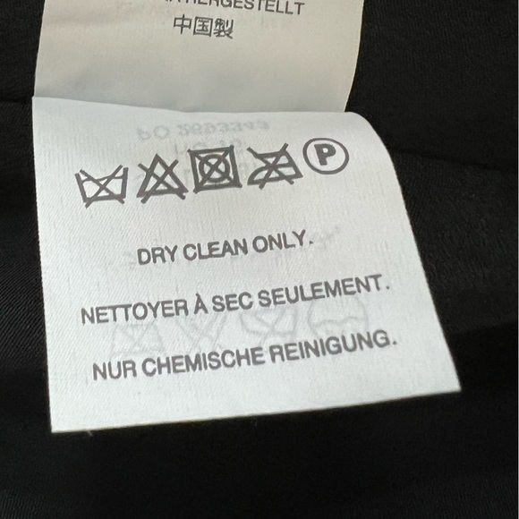 NWT JCREW Black Velvet Peplum Top SZ 8 - Picture 7 of 7
